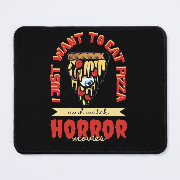 Item preview, I Just Want To Eat Pizza and Watch Horror Movies designed and sold by Basic Beach.