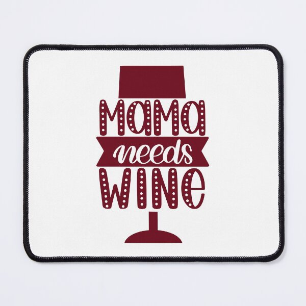 Item preview, Mama Needs Wine - Mom Life - Mother's Day or Birthday Gift Idea designed and sold by Vintage-TM.