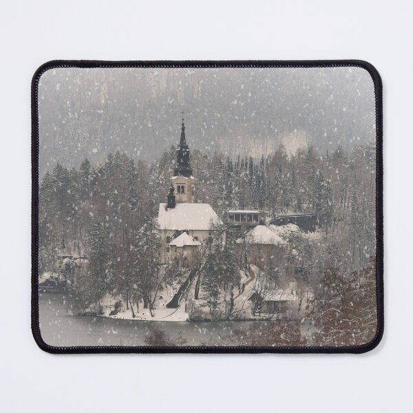 Item preview, Snowy Bled Island designed and sold by rawshutterbug.