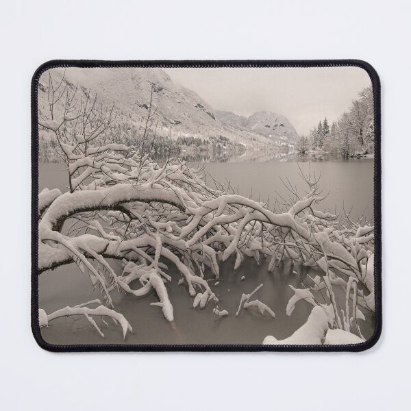 Item preview, Frozen Lake Bohinj designed and sold by rawshutterbug.