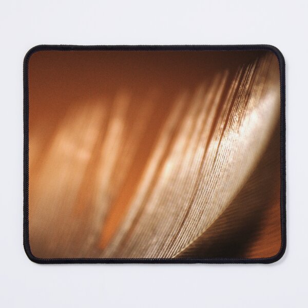 Feather close-up Mouse Pad