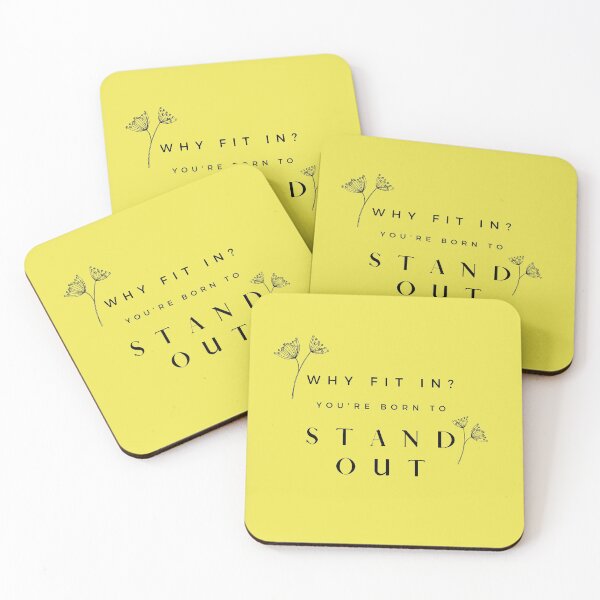 Item preview, Why Fit In You're Born To Stand Out designed and sold by Maria de Sousa Osorio.