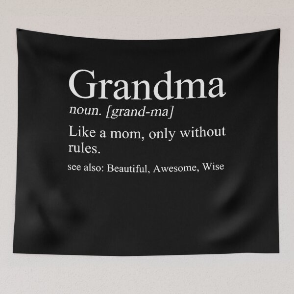 Item preview, Grandma definition Grandma  designed and sold by ashakuparo.