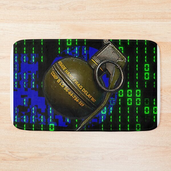 Item preview, Grenade | Codes | Spy | Military | Binary | From dotman_designer Poster Series designed and sold by dotmanprints.