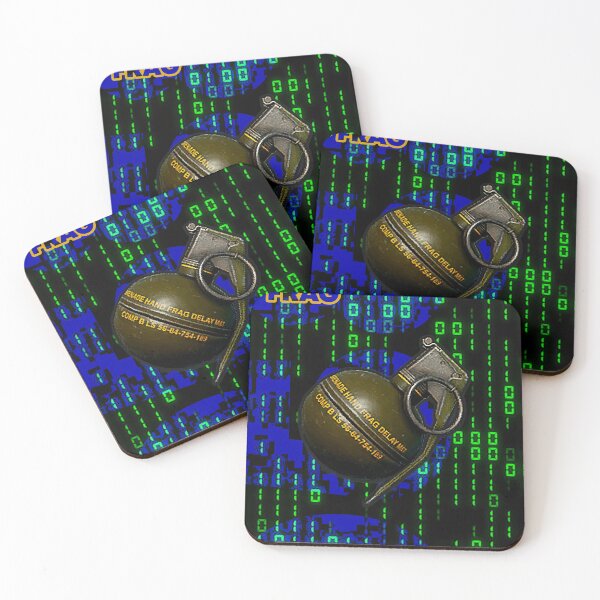 Item preview, Grenade | Codes | Spy | Military | Binary | From dotman_designer Poster Series designed and sold by dotmanprints.