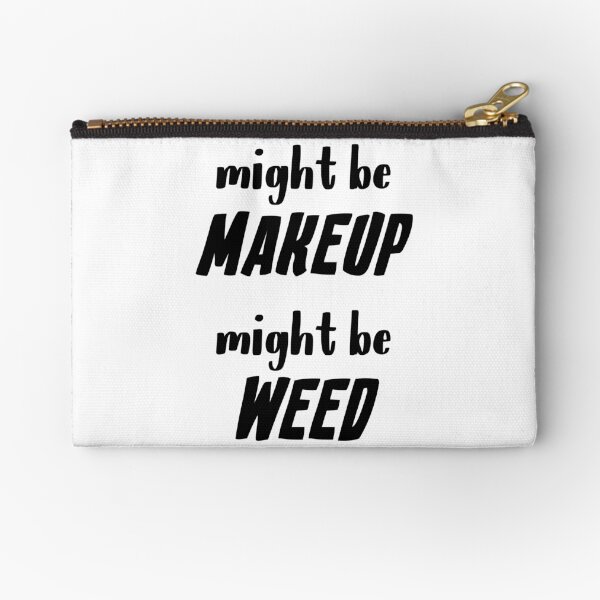 Stoner Girl Zipper Pouches For Sale Redbubble