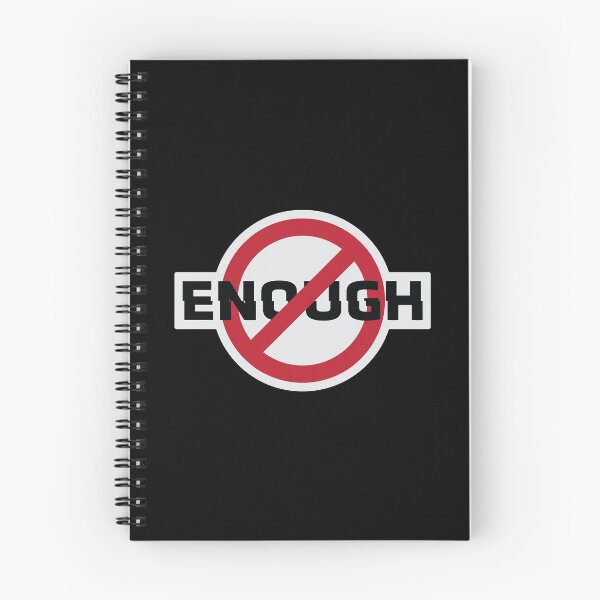 Item preview, ENOUGH Stop Sign designed and sold by MHich.