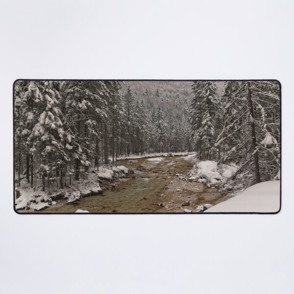 Item preview, Wintry Sava River At Vrata Valley designed and sold by rawshutterbug.