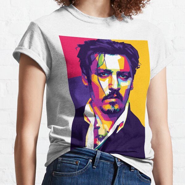 Johnny Depp dans WPAP T-shirt classique