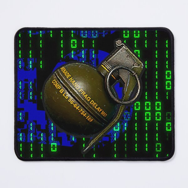 Item preview, Grenade | Codes | Spy | Military | Binary | From dotman_designer Poster Series designed and sold by dotmanprints.