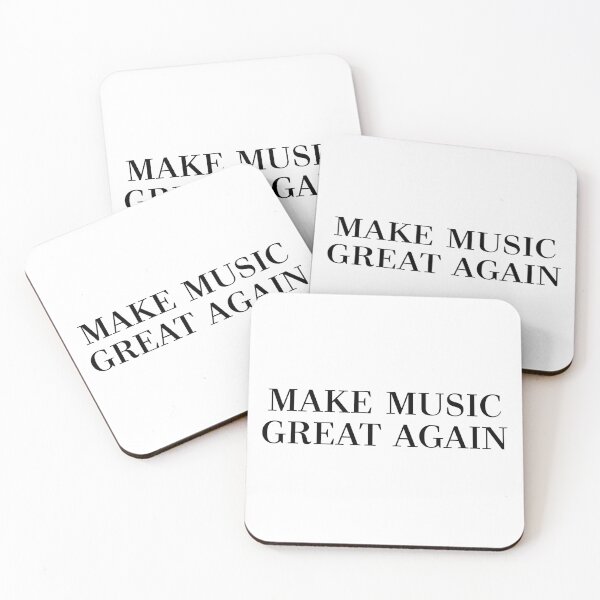 Item preview, Make Music Great Again designed and sold by NobodysHero.