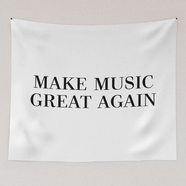 Item preview, Make Music Great Again designed and sold by NobodysHero.