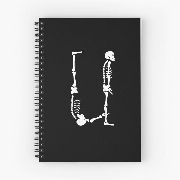 Item preview, Skulls doing yoga initial monogram U designed and sold by Rajeev  Singh.