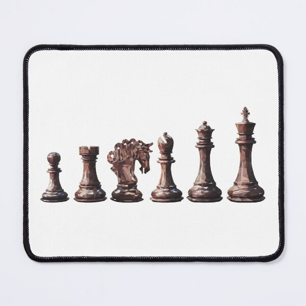 Item preview, chess pieces triangulation art designed and sold by psychoshadow.