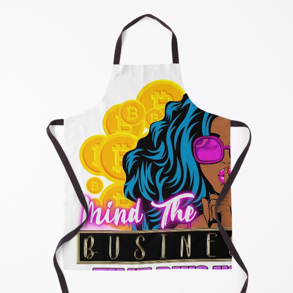 Item preview, Mind the Business designed and sold by cryptomining.