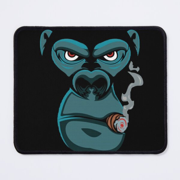 Item preview, Chimp smoking cigar designed and sold by Rakos-Merch.