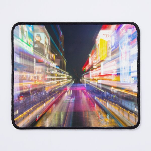 Item preview, Osaka market light trails designed and sold by Rakos-Merch.