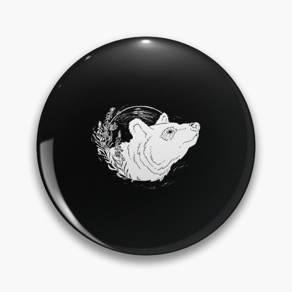 Item preview, Summer Black Bear white on black| Perfect Gift designed and sold by cmindyo.