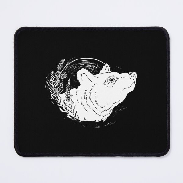 Item preview, Summer Black Bear white on black| Perfect Gift designed and sold by cmindyo.