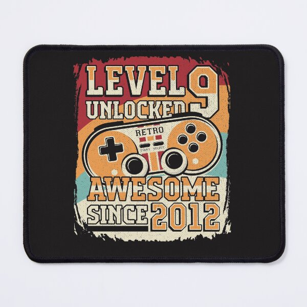 Item preview, Level 9 Unlocked Awesome 2012 Video Game 9th Birthday designed and sold by Ryan89-Design.
