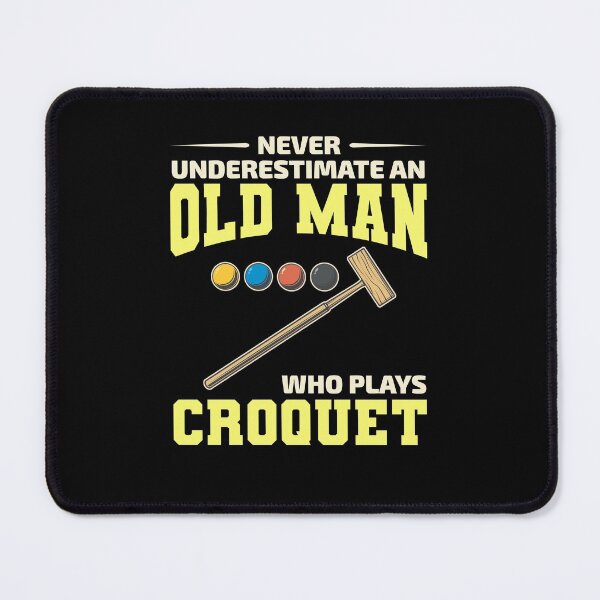 Item preview, Croquet Player Dad Papa Grandpa Fathers day Funny designed and sold by CuteDesigns1.