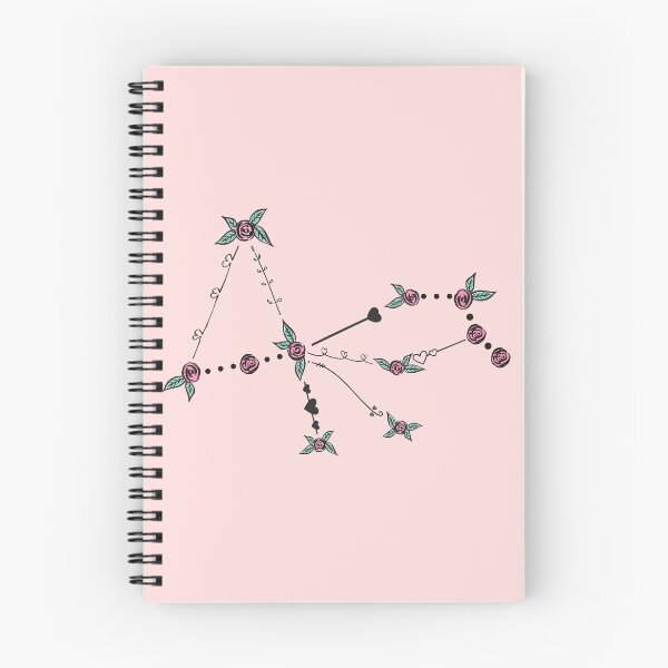 Item preview, Pavo (Peacock) Constellation Roses and Hearts Doodle designed and sold by EndlessDoodles.