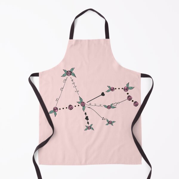 Item preview, Pavo (Peacock) Constellation Roses and Hearts Doodle designed and sold by EndlessDoodles.