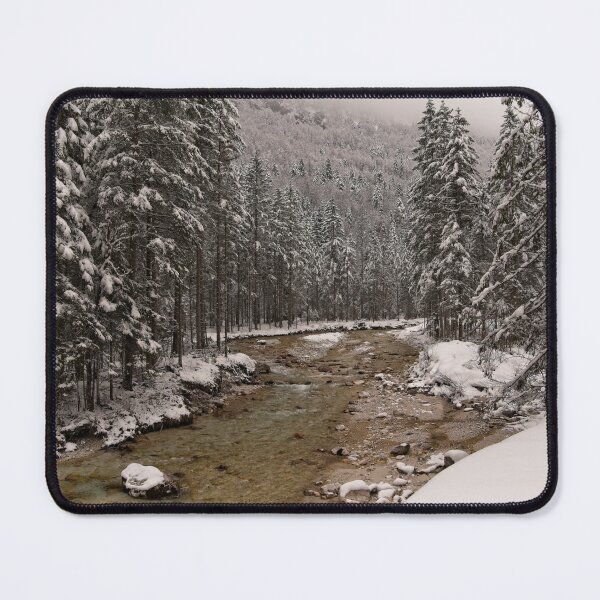 Item preview, Wintry Sava River At Vrata Valley designed and sold by rawshutterbug.