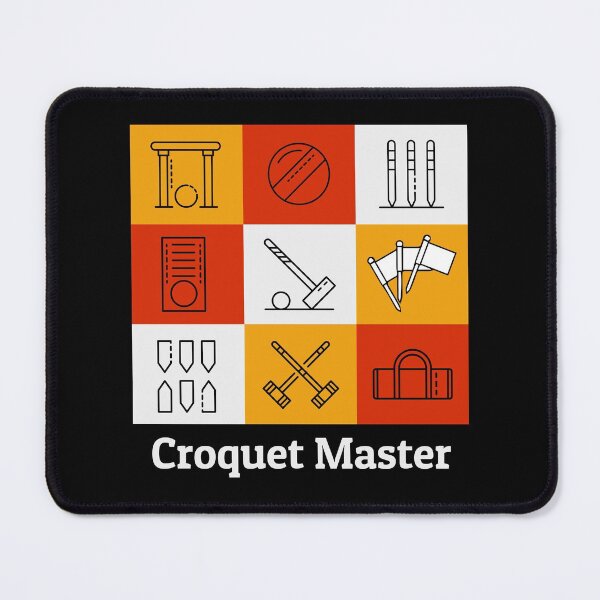 Item preview, Croquet Croqueters Indoor Outdoor Players Funny designed and sold by CuteDesigns1.