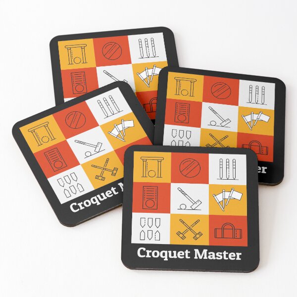 Item preview, Croquet Croqueters Indoor Outdoor Players Funny designed and sold by CuteDesigns1.