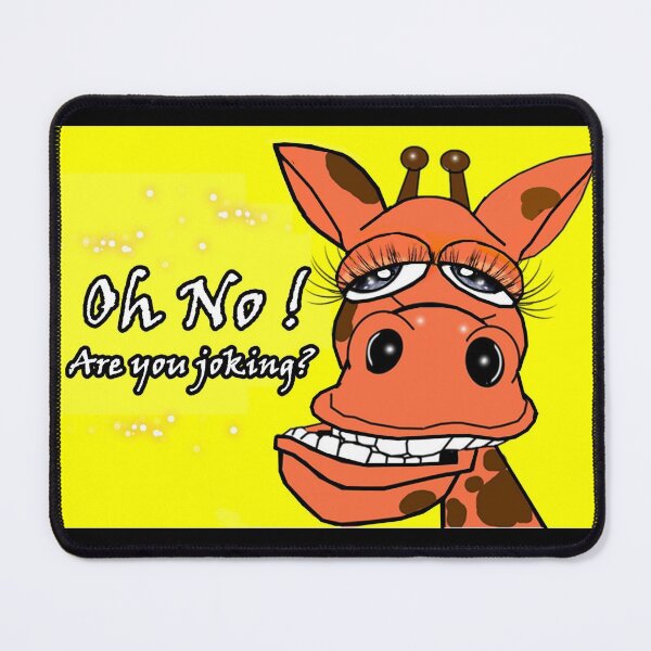Item preview, Giraffe - Are you joking ?  designed and sold by Shirley cute art .