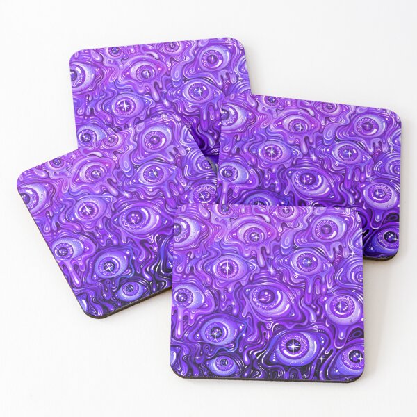 Item preview, Purple Eyeball pattern designed and sold by Bethany  Dobson.
