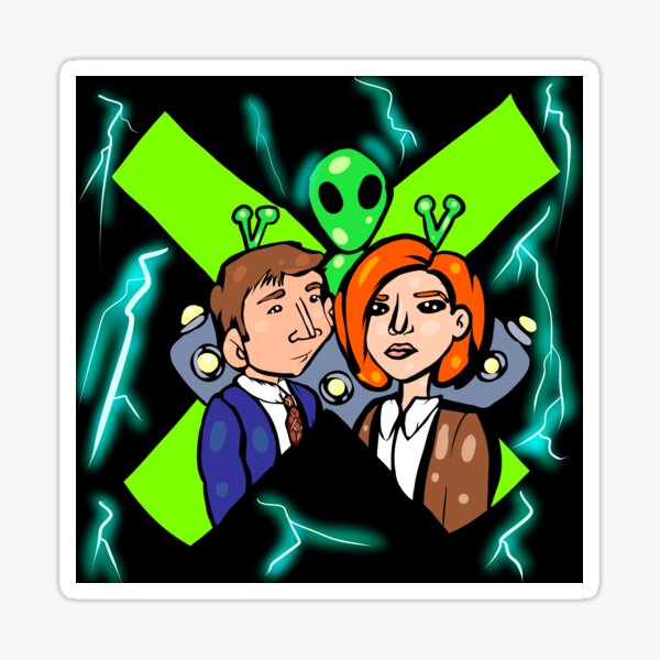 Xfiles Sticker