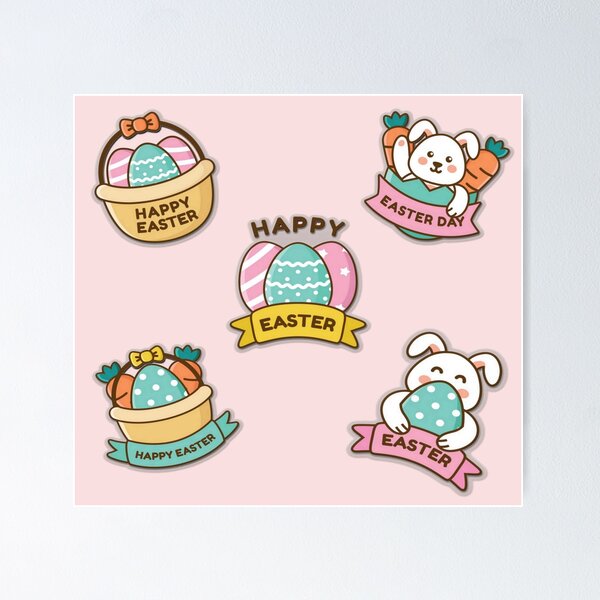 Item preview, Happy Easter Eggs, Easter Egg Hunt designed and sold by ronnieyoung.