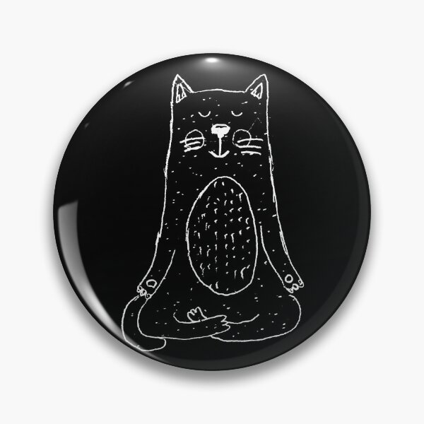 Item preview, Meditating Space Cat designed and sold by NobodysHero.