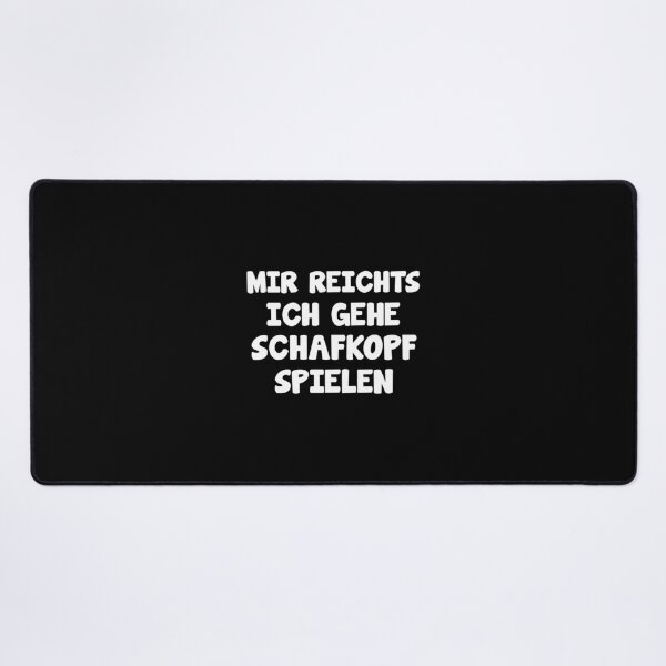 Item preview, Enough for me Schafkopf Bavarian card game saying designed and sold by Onorato Bellgardt.