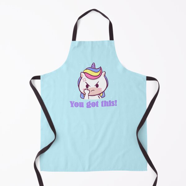 Item preview, You Got This! Cute Motivating Rainbow-Unicorn designed and sold by FoxCodeCreation.