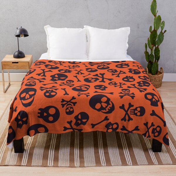 Item preview, Halloween Skull Pattern designed and sold by I Love Space.