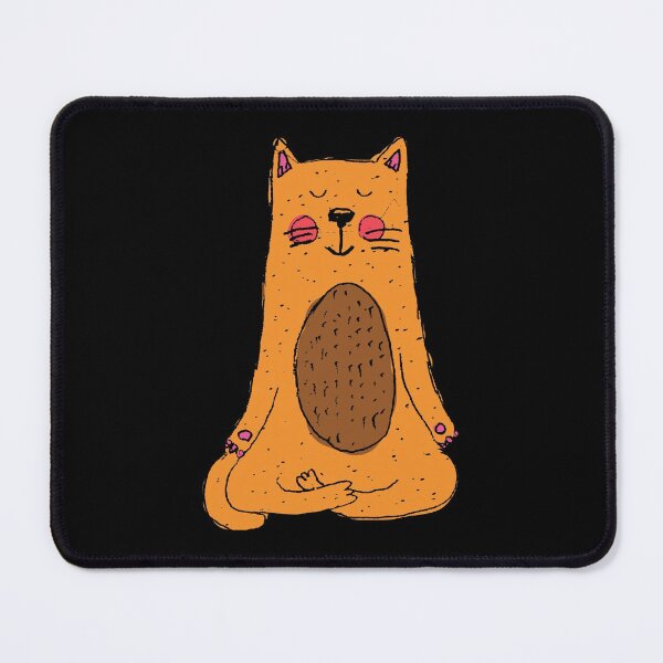 Item preview, Meditation Cat - Cartoon designed and sold by NobodysHero.