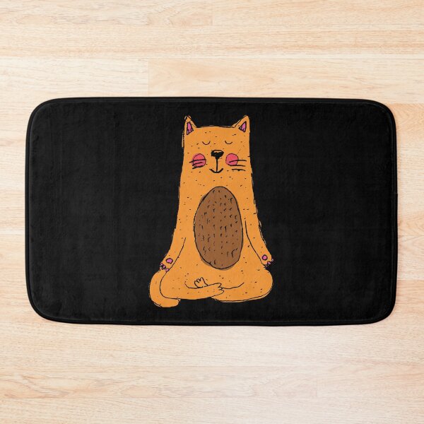 Item preview, Meditation Cat - Cartoon designed and sold by NobodysHero.