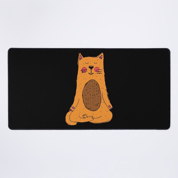 Item preview, Meditation Cat - Cartoon designed and sold by NobodysHero.