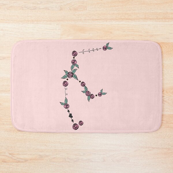 Item preview, Perseus Constellation Roses and Hearts Doodle designed and sold by EndlessDoodles.