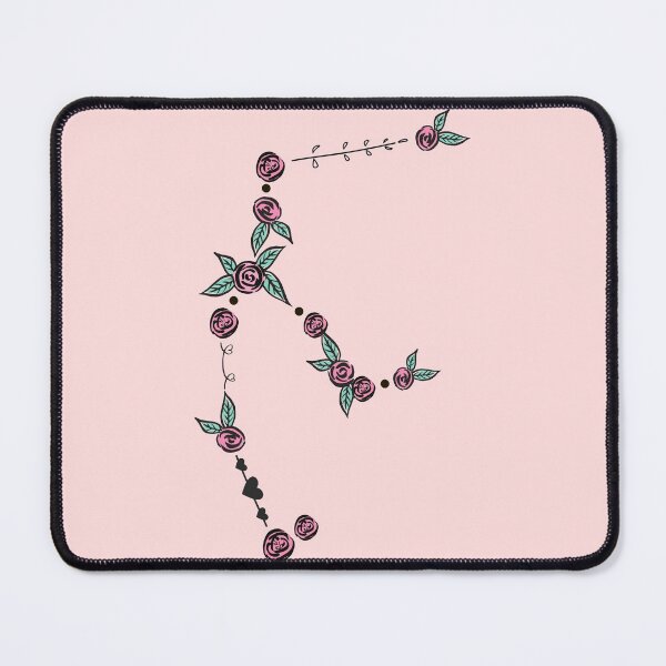 Item preview, Perseus Constellation Roses and Hearts Doodle designed and sold by EndlessDoodles.