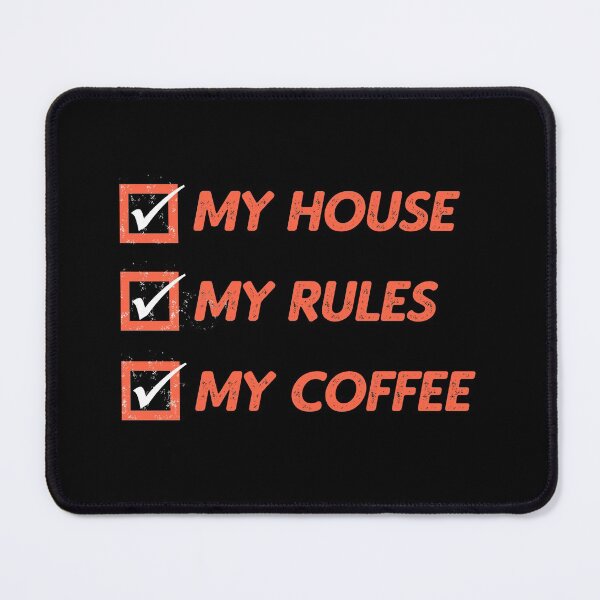 Item preview, Knives detective movie: My House My Rules My Coffee designed and sold by Between Clouds.