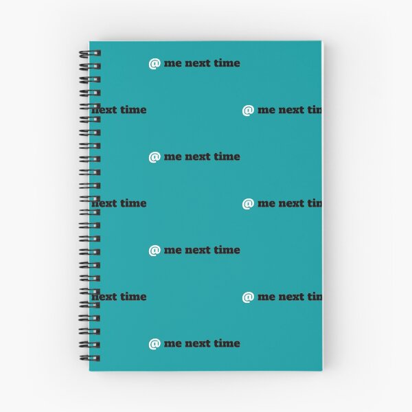 Item preview, @ me next time designed and sold by Glow & Grit – a mix of softness and edge.