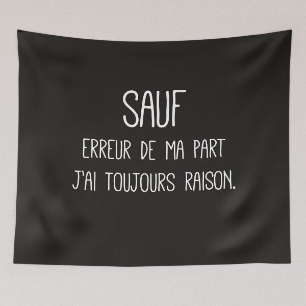 Item preview, Funny French Saying Shirt Sauf Erreur de ma Part Gift designed and sold by cssdru.