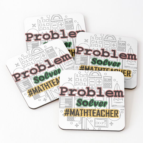 Item preview, problem solver mathteacher designed and sold by sami david ⭐⭐⭐⭐⭐.