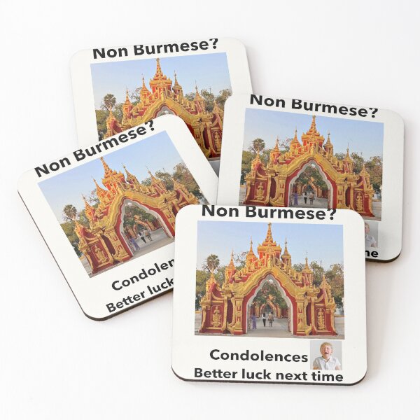 Item preview, "Condolences to Non Burmese" b designed and sold by skoumpourdides.