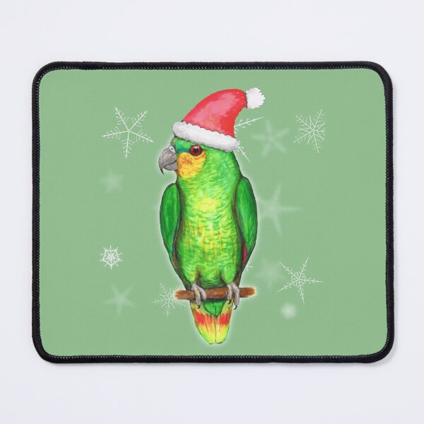 Item preview, Christmas amazon parrot designed and sold by Bwiselizzy.