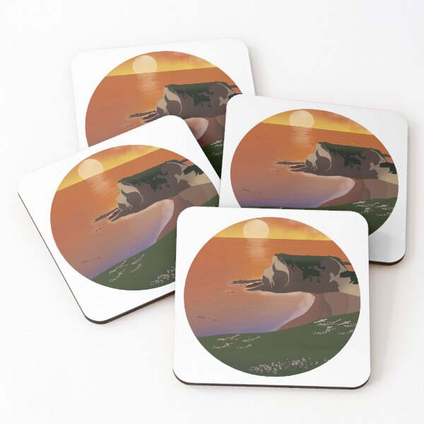 Item preview, Beautiful cliff landscape and sunshine designed and sold by landscapeworlds.